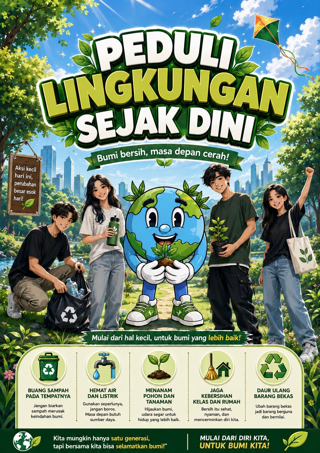 PEDULI LINGKUNGAN SEJAK DINI