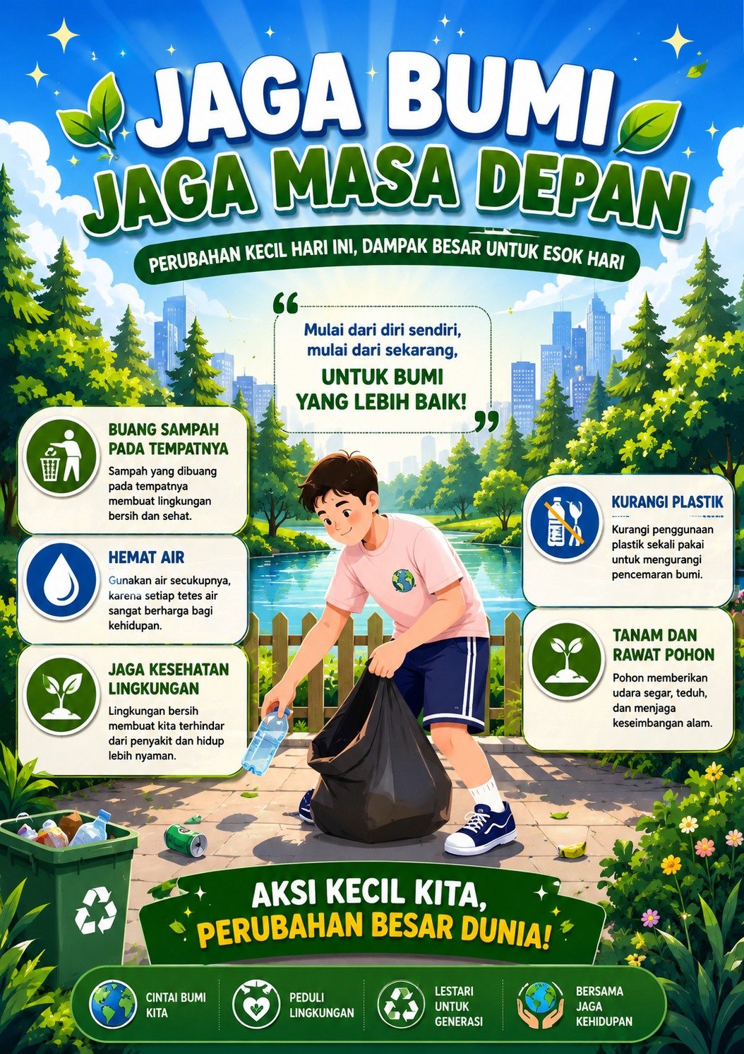 JAGA BUMI JAGA NASIB MASA DEPAN