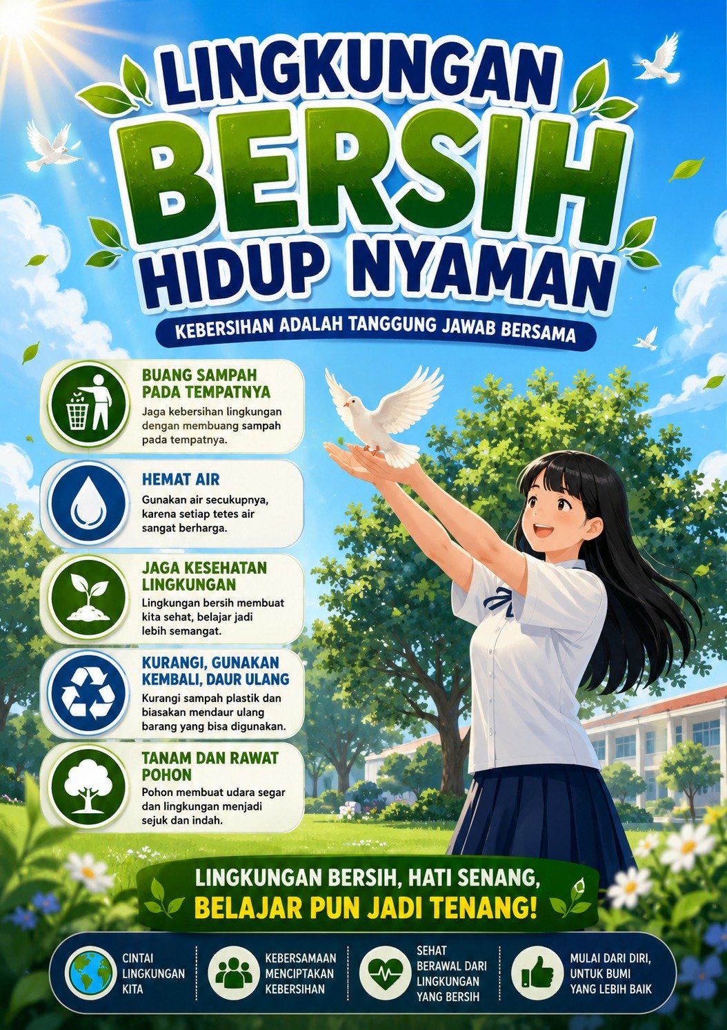 LINGKUNGAN BERSIH, HIDUP NYAMAN